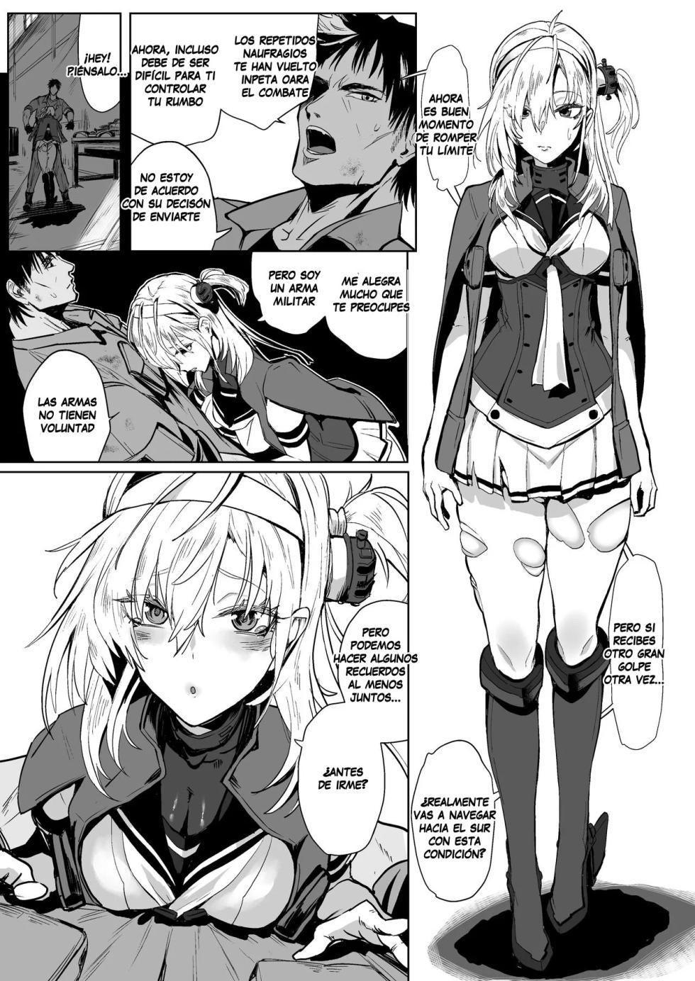 [SNOW*RABBIT (Yukiguni Yuu)] SUZUTSUKI END ROLL (Kantai Collection -KanColle-) [Spanish] [UNION ANIME] [Digital] - Page 4