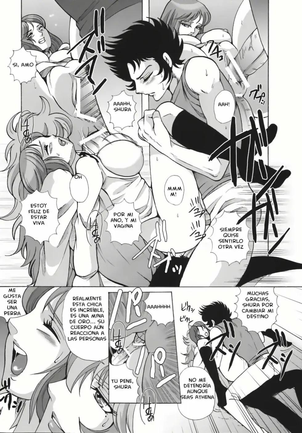 [Momoiro-Rip (Sugar Milk)] Ningyou Shoukan (Saint Seiya) [Spanish] [NTRForever] [Digital] - Page 22