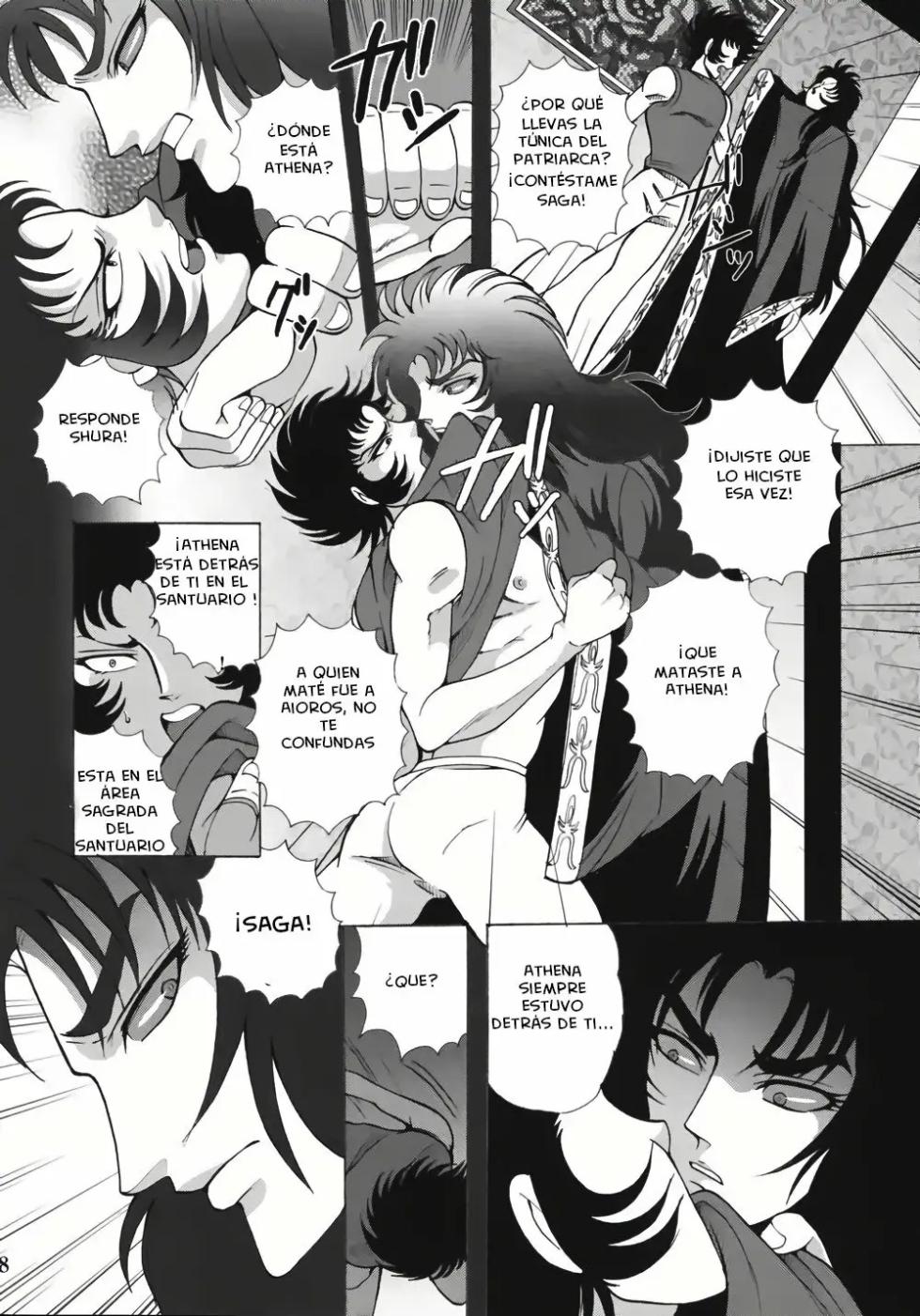 [Momoiro-Rip (Sugar Milk)] Ningyou Shoukan (Saint Seiya) [Spanish] [NTRForever] [Digital] - Page 28