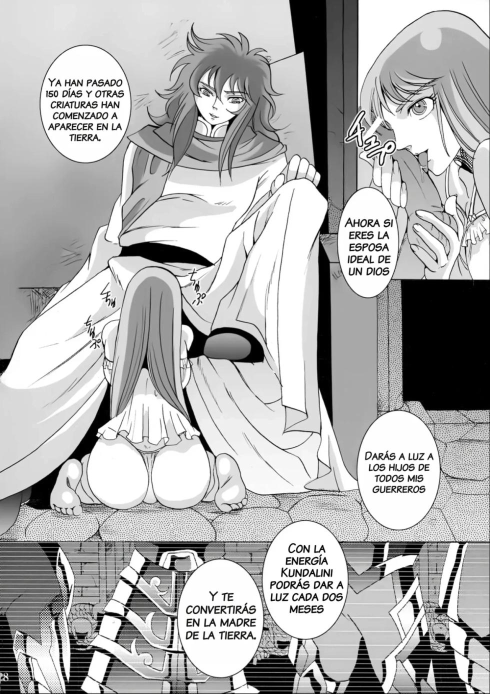 [Momoiro-Rip (Sugar Milk)] Uminiwa Yuugi (Saint Seiya) [Spanish] [NTRForever] [Digital] - Page 28