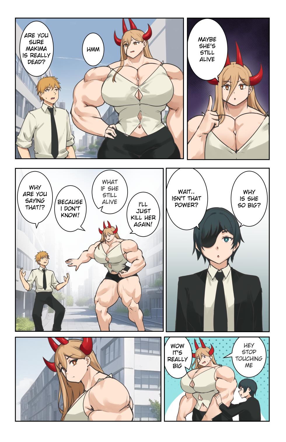 [Musctonk] Makima & Himeno Comic - Page 2