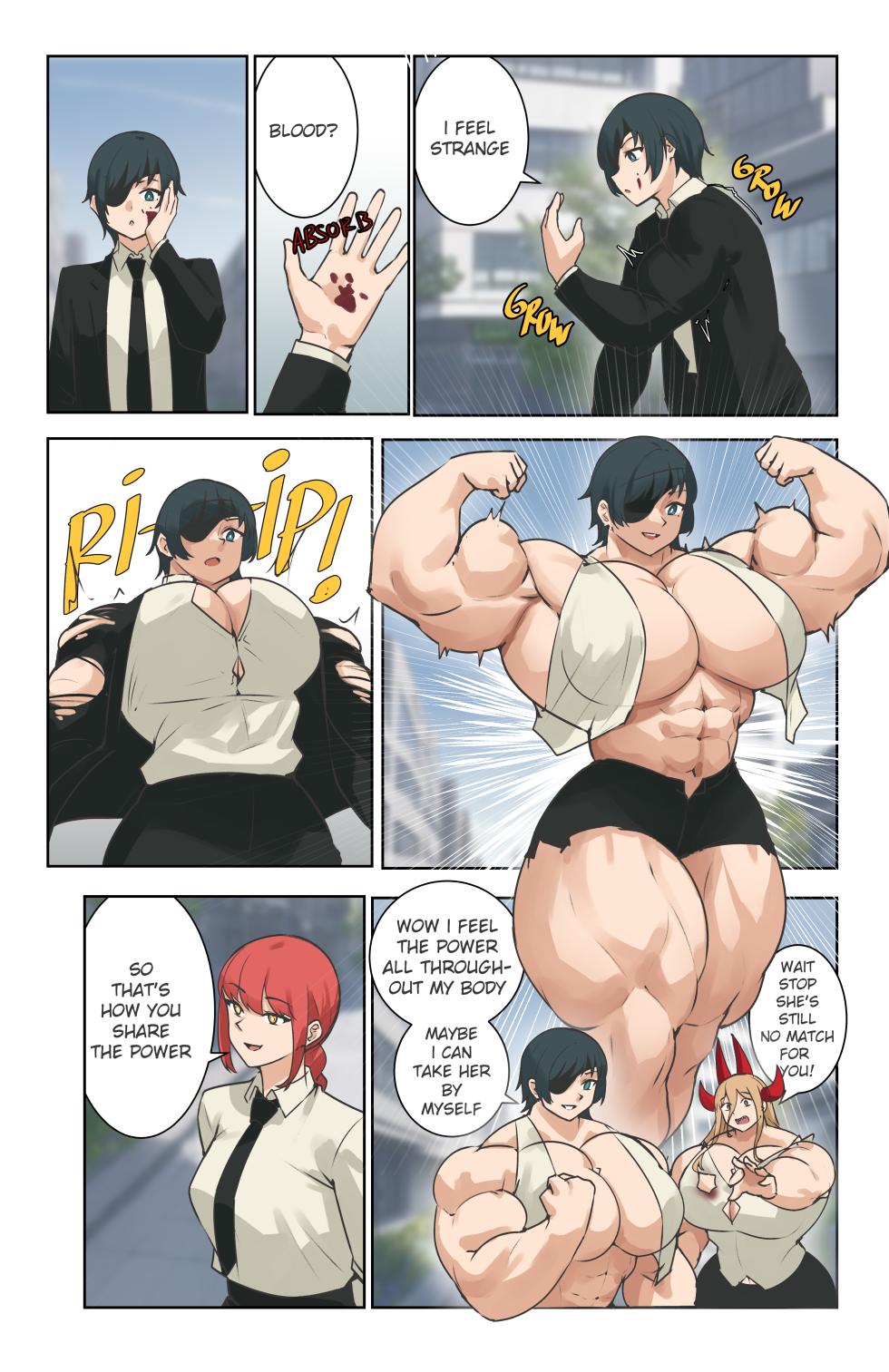 [Musctonk] Makima & Himeno Comic - Page 5