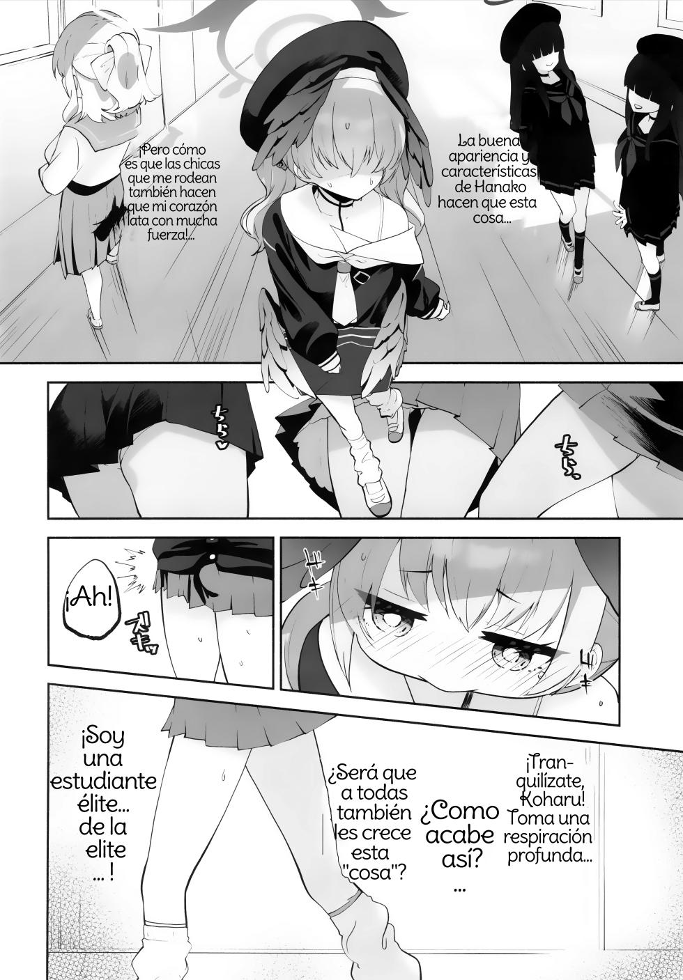(C103) [Hatogoya (Hatoharu)] Koharu-chantte Sounanda! (Blue Archive) [Spanish] [Amaterasu] - Page 7