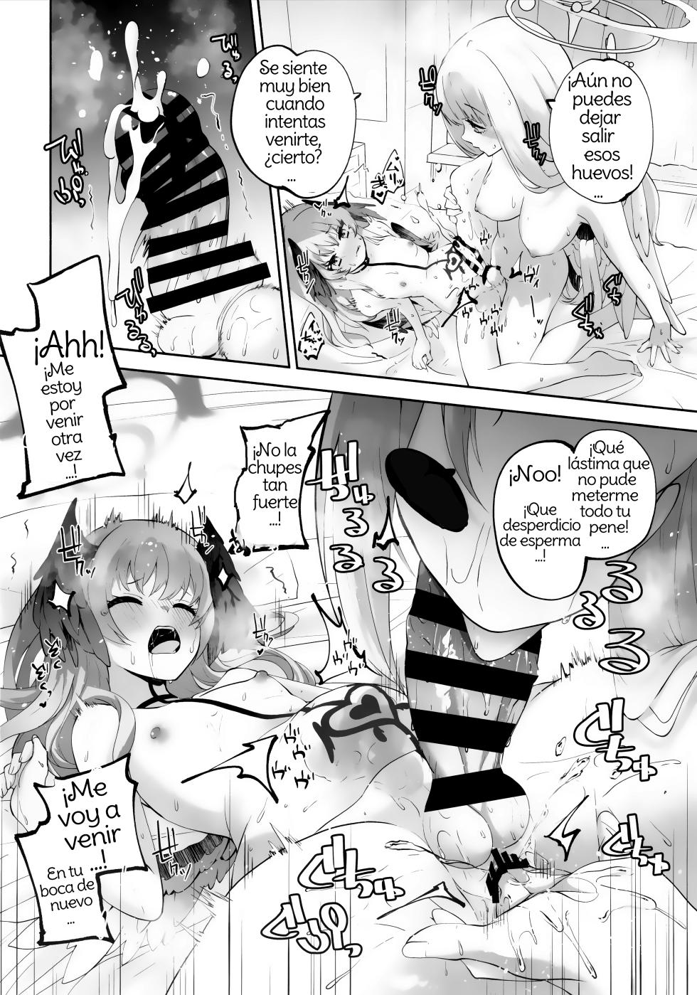 (C103) [Hatogoya (Hatoharu)] Koharu-chantte Sounanda! (Blue Archive) [Spanish] [Amaterasu] - Page 39