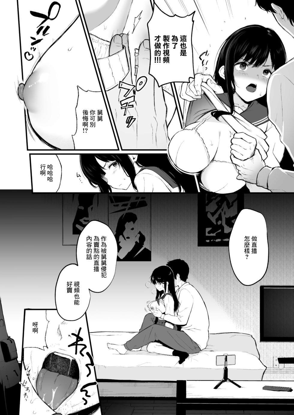 [無修正] [おそまつ] JK配信者と無敵の叔父さん (Comic X-Eros #107) [中国翻訳] - Page 6