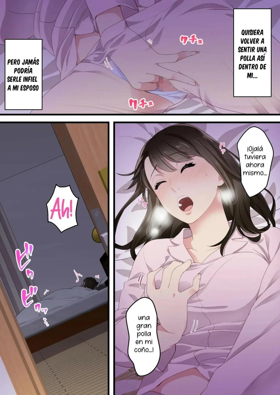 [Yuriko Club] Naka no Warukatta Haha to Musuko ga Amaama Couple ni Naru made [Spanish] [McLovin] [Digital] - Page 9