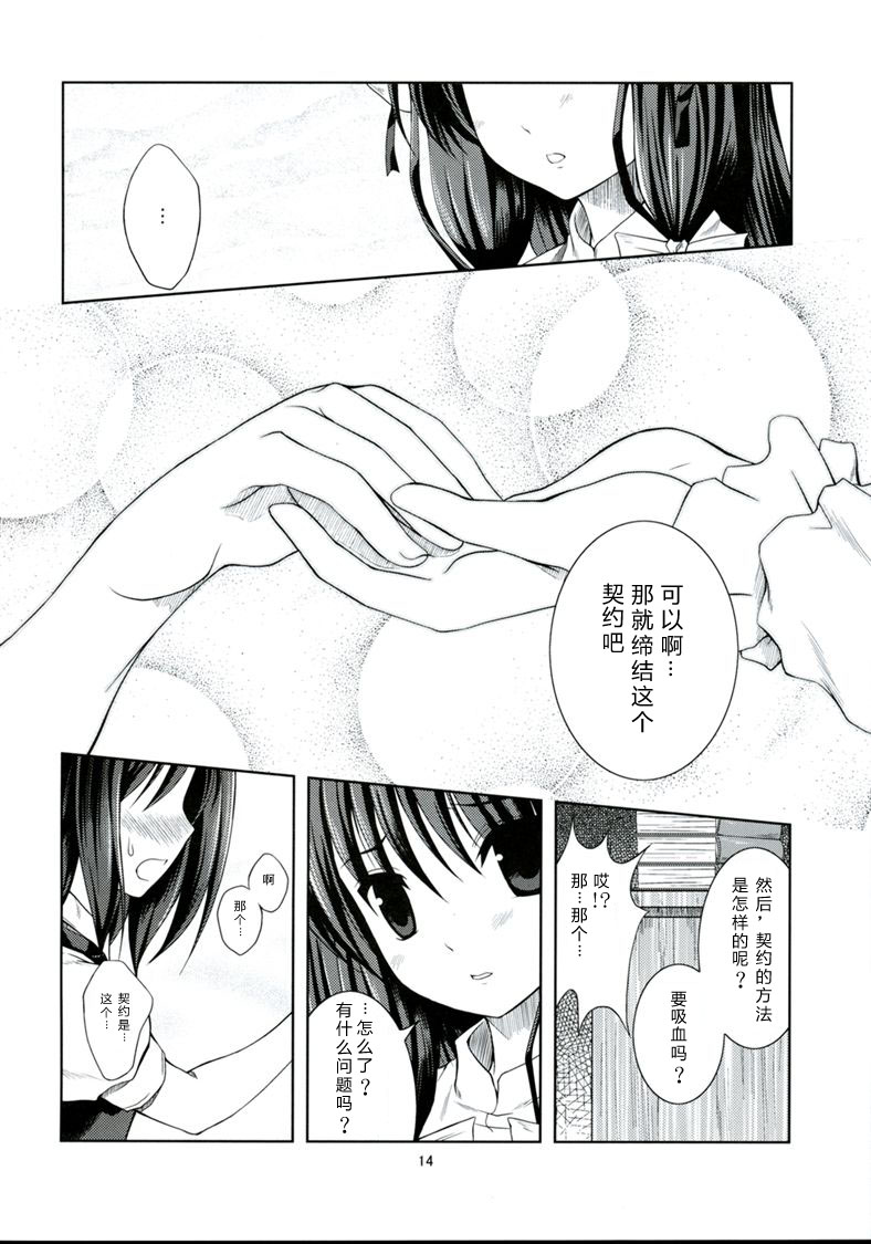 (ComiComi12) [Memoria (Tilm)] Akuma no Doukei (Touhou Project) [Chinese] [萌动汉化组] - Page 15
