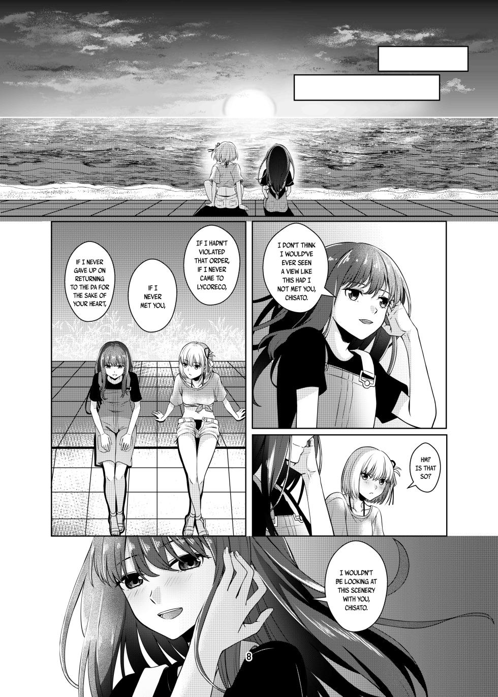 [Kudamonoichizu (Rikuu)] Watashi no Yome ni Narimasenka? | Will You Be My Wife? (Lycoris Recoil) [English] [/u/ scanlations] [Digital] - Page 9