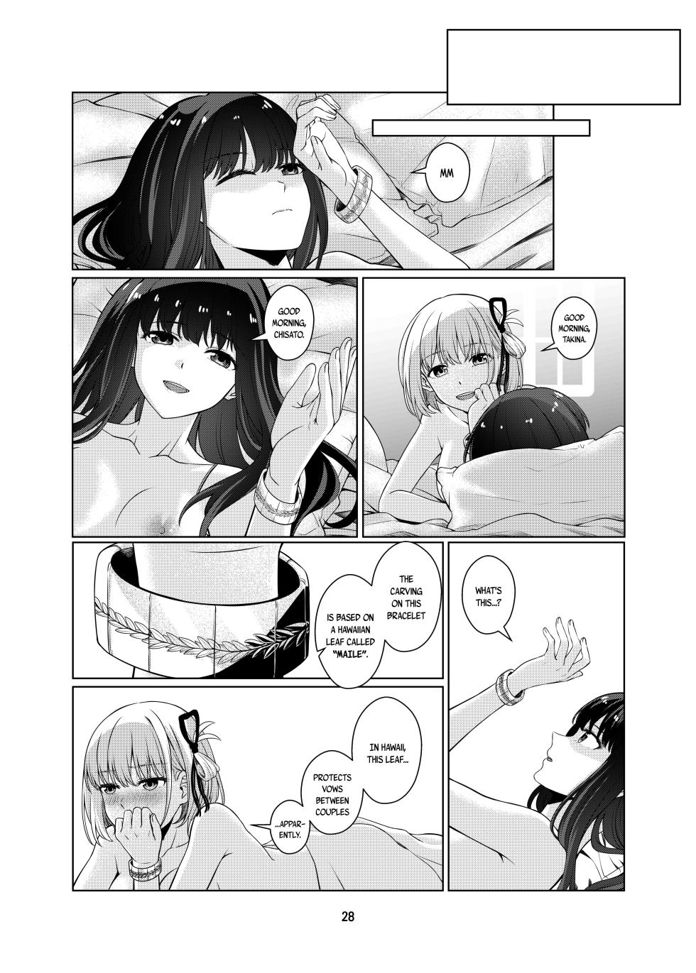 [Kudamonoichizu (Rikuu)] Watashi no Yome ni Narimasenka? | Will You Be My Wife? (Lycoris Recoil) [English] [/u/ scanlations] [Digital] - Page 29