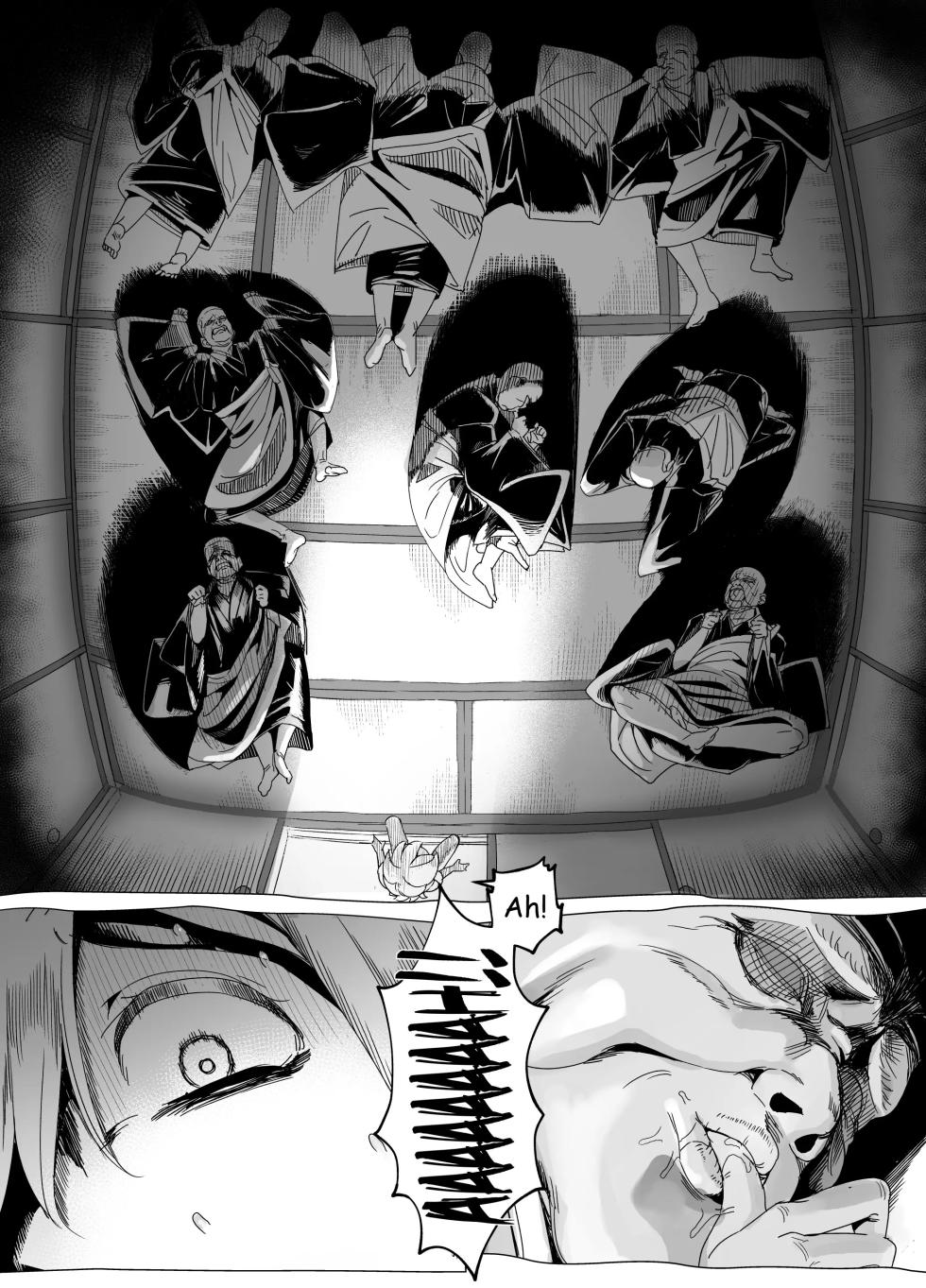 [Akabane Aomori] Bojin Sakusei | Extraccion de semen de la Madre Diosa [Spanish] [Panther] - Page 23