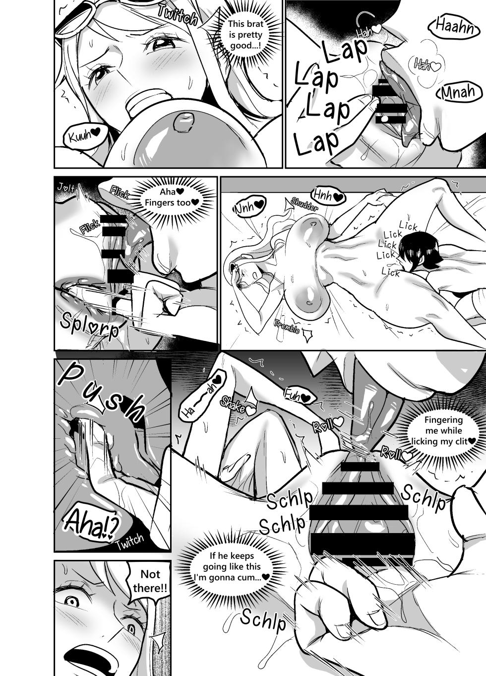 [REM9 (Hamiltan)] NamiRobi OneShota Vacance | NamiRobi OneShota Vacation (One Piece) [English] - Page 12