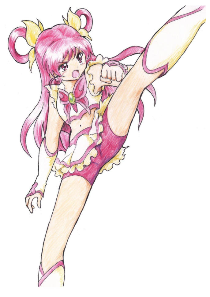 [Tyoujiya Zantou (Matsumoto Kenji)] Aragau Kibou no Hikari (Yes! Precure 5) - Page 2