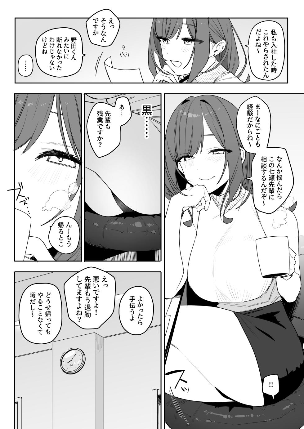 [Nameko Sir (Nako Sir)] Chotto Daruikedo Yasashikute Mendoumi ga Yokute Ironna Keiken Sasete Kureru Senpai no Hanashi - Page 6