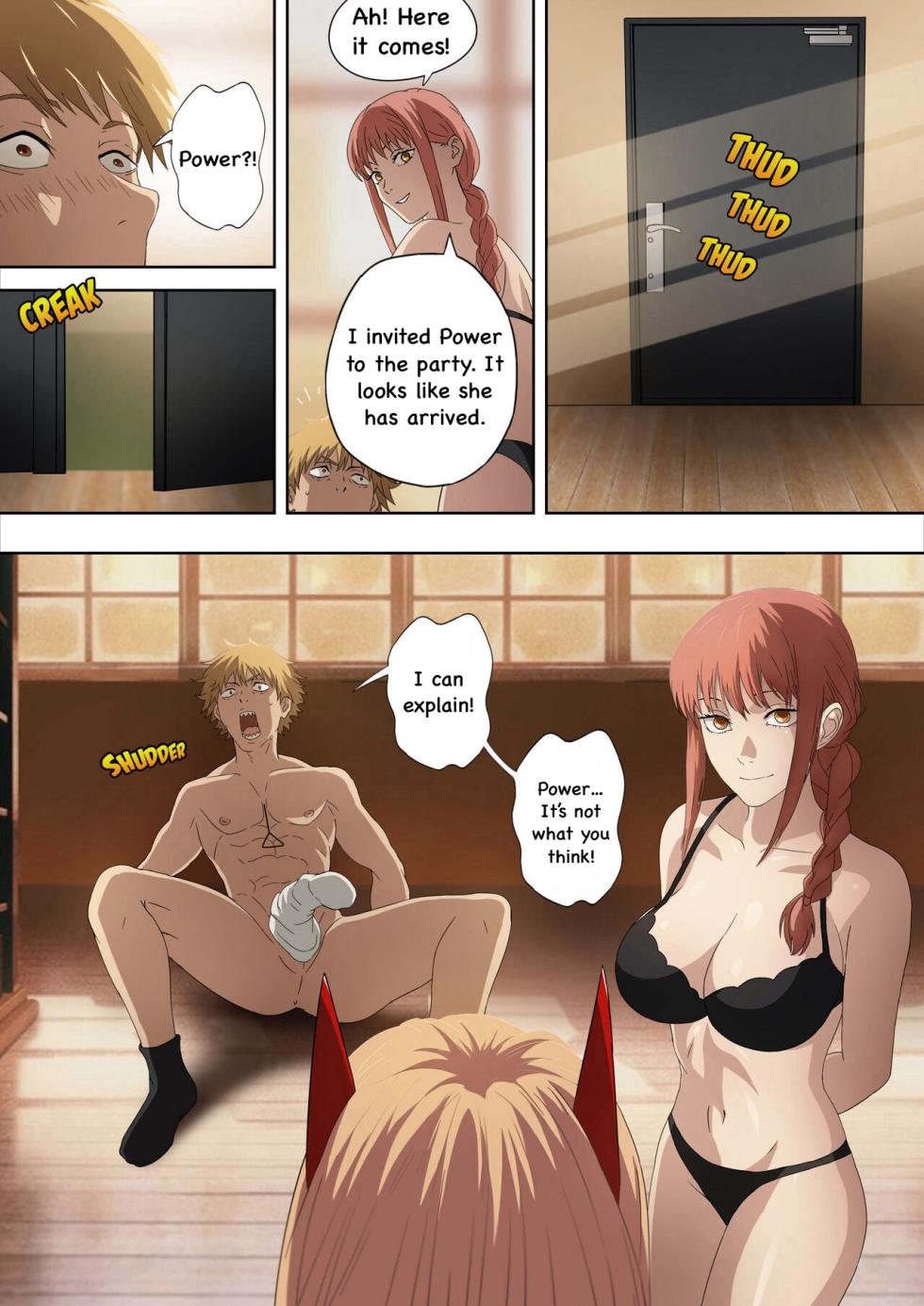 [Footcroft] CHAINSAWMAN - Deal With Footfetish Devil (Chainsaw Man) - Page 16