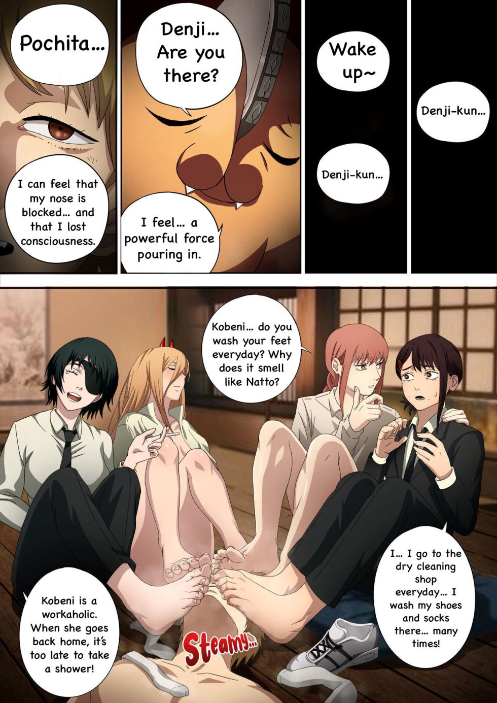 [Footcroft] CHAINSAWMAN - Deal With Footfetish Devil (Chainsaw Man) - Page 29