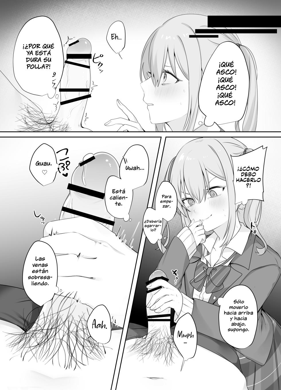 [Whisp (Norisuke)] Sex Shinai to Derarenai Heya ni Naka no Warui Imouto to Tojikomerareru | Atrapado en una Habitación Cerrada para Tener Sexo con la Perra de tu Hermana Pequeña [Spanish] [NeoDark Fansub] - Page 9