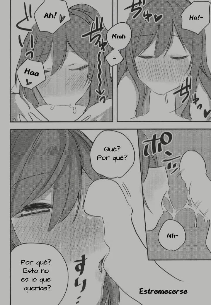 (BanG Dreamer's Party! 5th STAGE) [Yogurina (Shiba Yuka)] Yukina wa Gaman ga Dekinai | Yukina no puede soportarlo (BanG Dream!) [Spanish][Santos] - Page 9