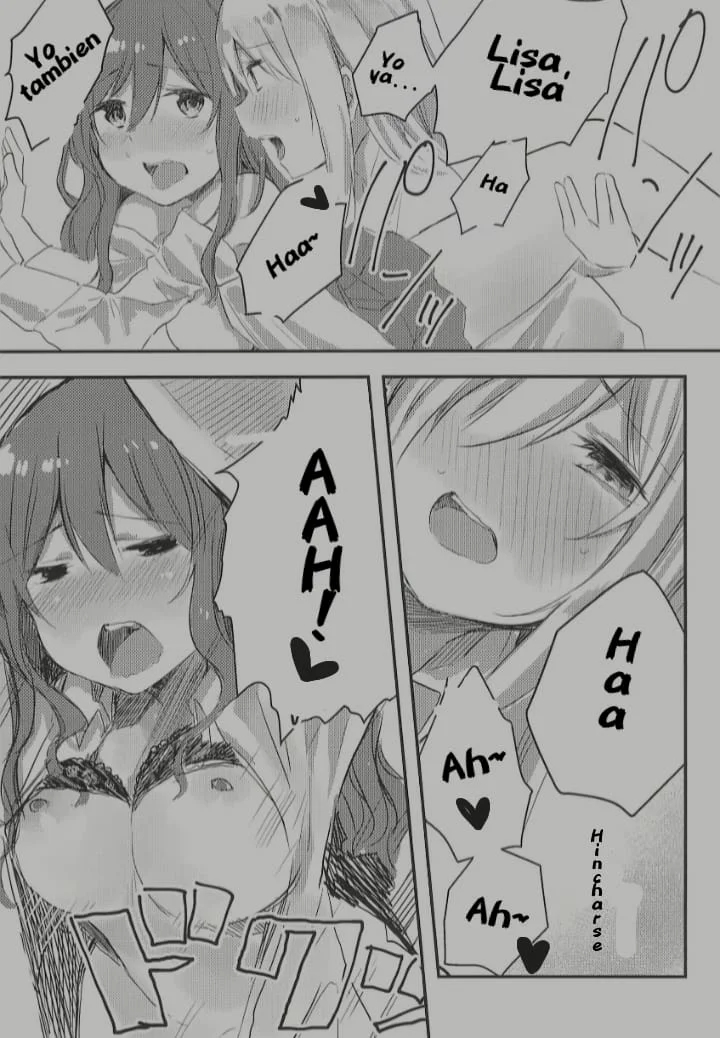 (BanG Dreamer's Party! 5th STAGE) [Yogurina (Shiba Yuka)] Yukina wa Gaman ga Dekinai | Yukina no puede soportarlo (BanG Dream!) [Spanish][Santos] - Page 16