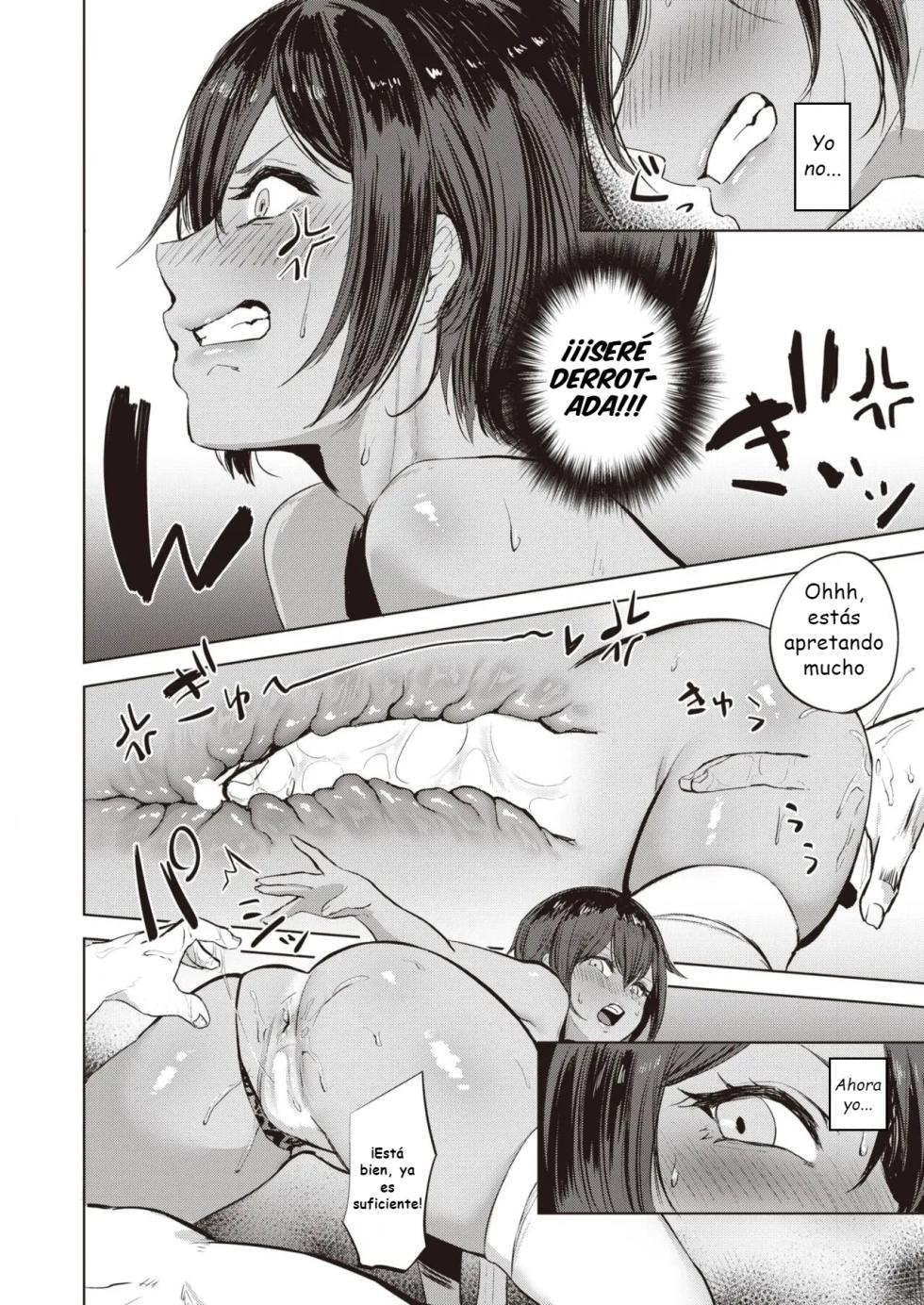 [Sanuki] Kimochii Koto ni wa Sakaraenai - musclehead girl can't resist orgasm #2 | No puedo resistirme a las cosas placenteras 2 (COMIC X-EROS #110) [Spanish] [Panther] [Digital] - Page 17