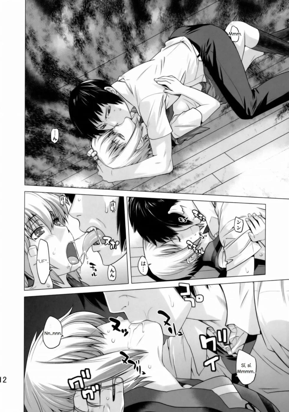 (C77) [Kouchaya (Ootsuka Kotora)] Ore to Nagato. (The Melancholy of Haruhi Suzumiya) [Spanish] [Earl Hickey0] - Page 11