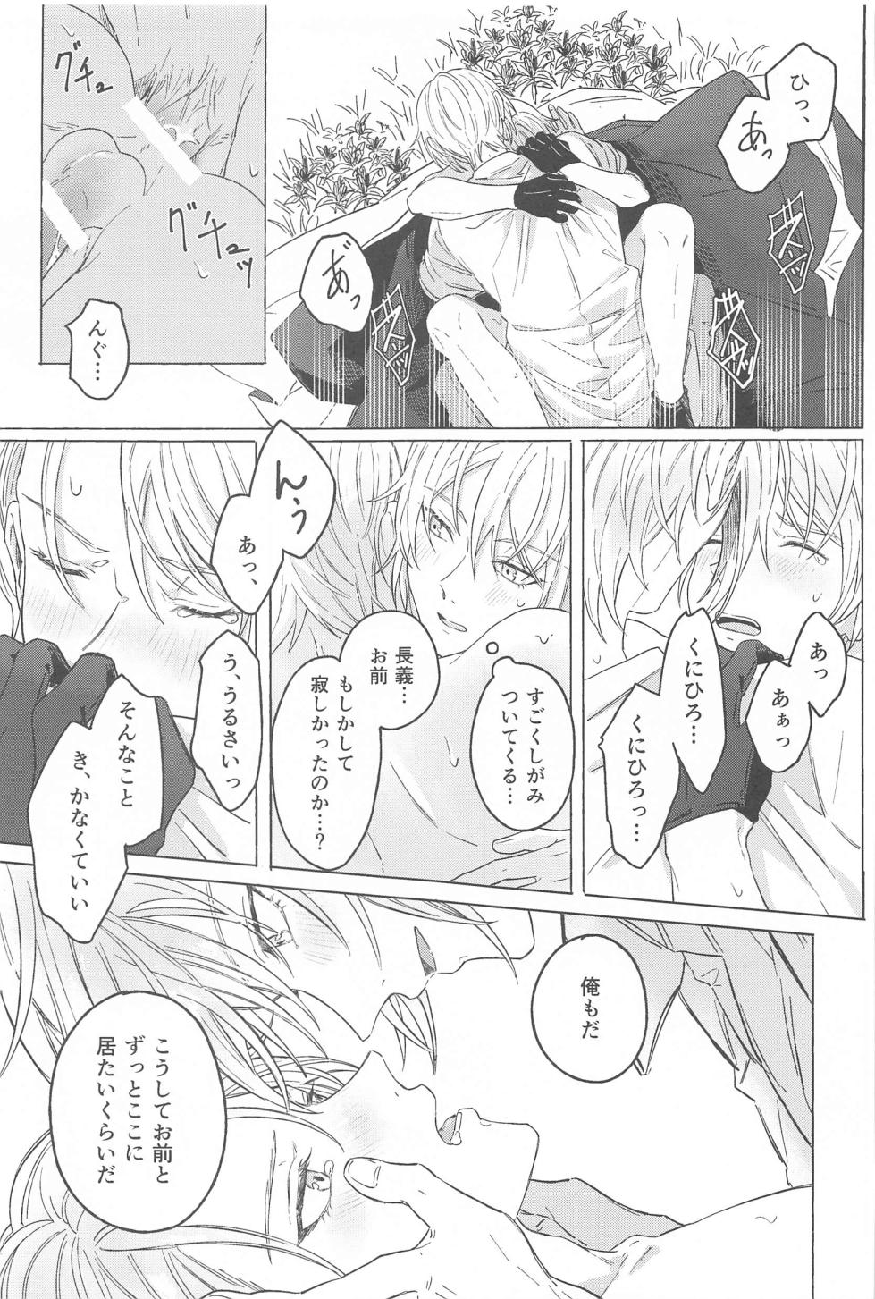 (Kogane Utsusu wa Ruri no Naka 7) [Bonkura (eNu)] Inei no Gin (Touken Ranbu) - Page 14