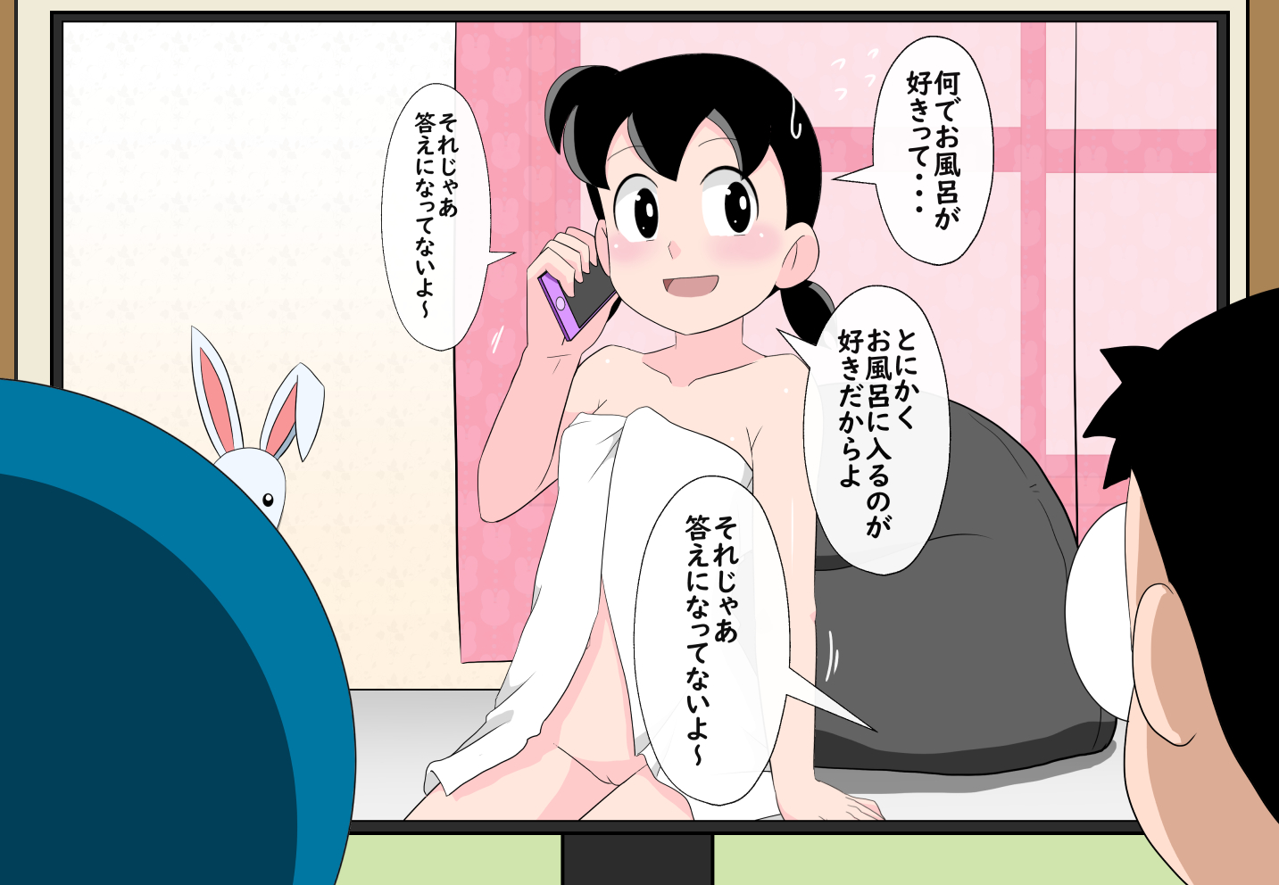 [Circle Takaya] Gendai-ban tereterehon if renka-ban sabun CG-shū (Doraemon) - Page 36