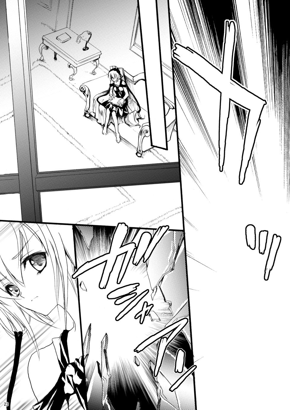 (C78) [Hanzai Tengoku (Hasei Agana)] Kiniro Shoujo (Mahou Shoujo Lyrical Nanoha, Seikon no Qwaser) [Digital] - Page 23