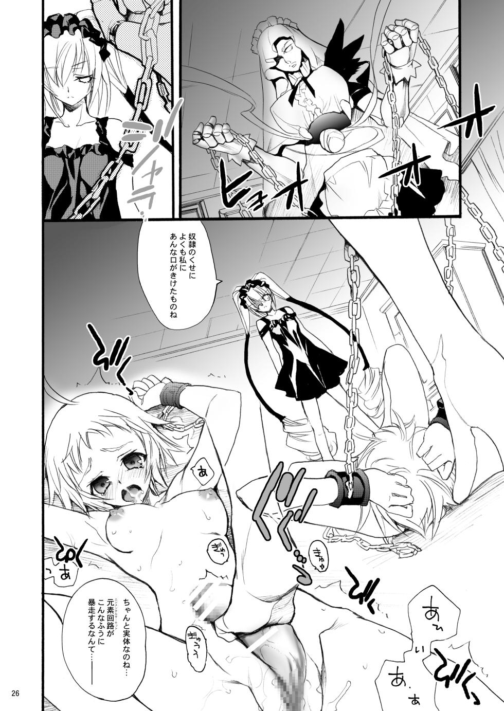 (C78) [Hanzai Tengoku (Hasei Agana)] Kiniro Shoujo (Mahou Shoujo Lyrical Nanoha, Seikon no Qwaser) [Digital] - Page 26