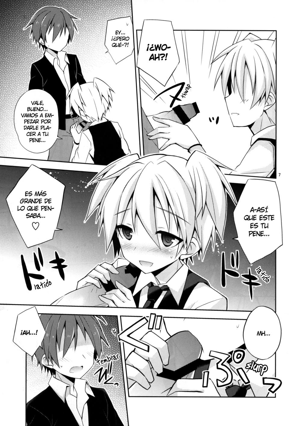 (HaruCC19) [Mimoton] Kimi ni Shika Dekinai Koto | Algo que solo tú puedes hacer (Ansatsu Kyoushitsu) [Spanish] [Yashoholic] - Page 6