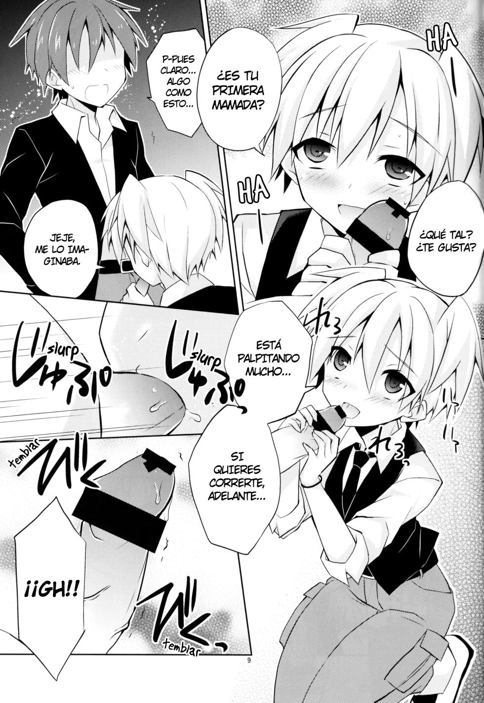 (HaruCC19) [Mimoton] Kimi ni Shika Dekinai Koto | Algo que solo tú puedes hacer (Ansatsu Kyoushitsu) [Spanish] [Yashoholic] - Page 8