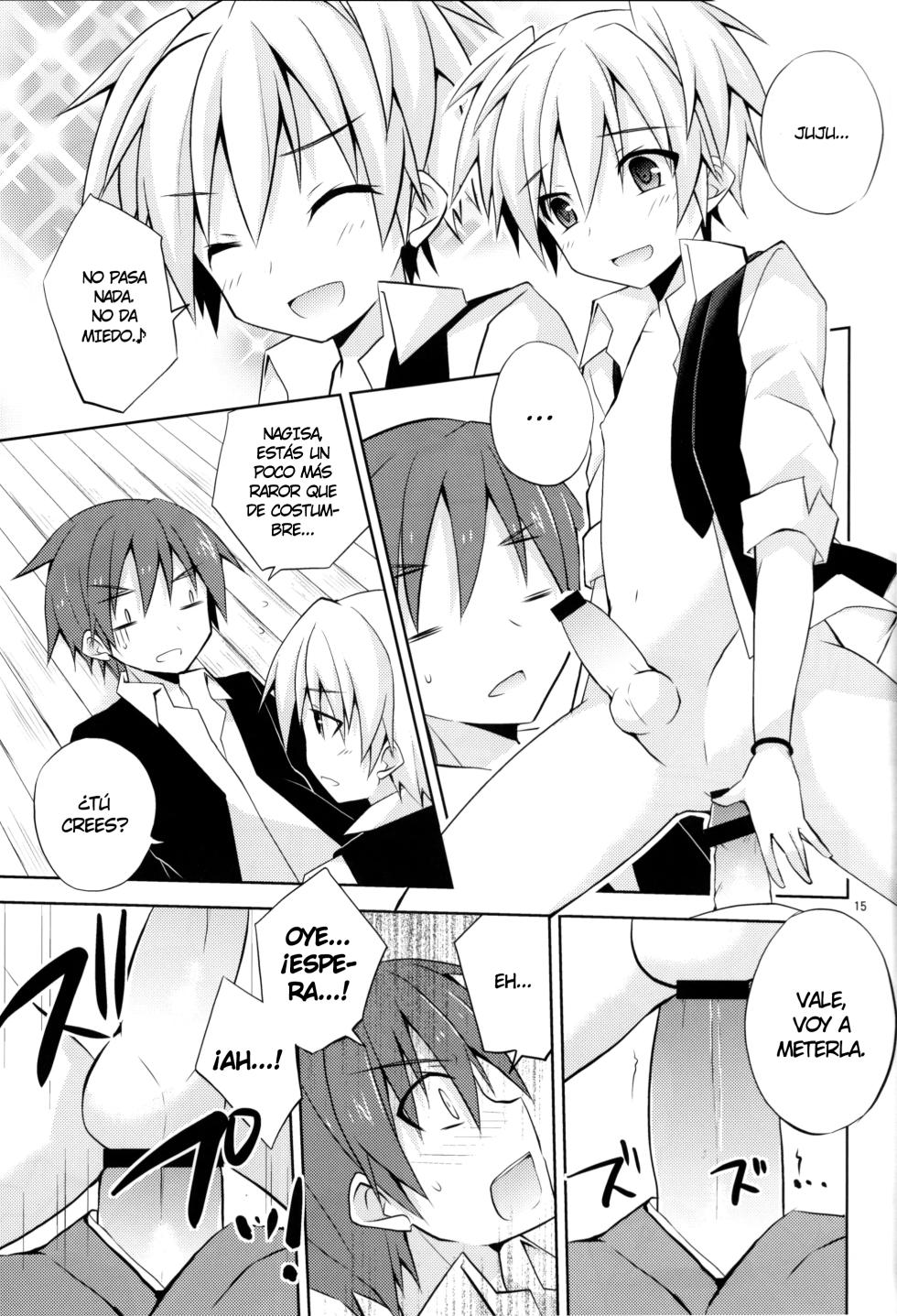 (HaruCC19) [Mimoton] Kimi ni Shika Dekinai Koto | Algo que solo tú puedes hacer (Ansatsu Kyoushitsu) [Spanish] [Yashoholic] - Page 14