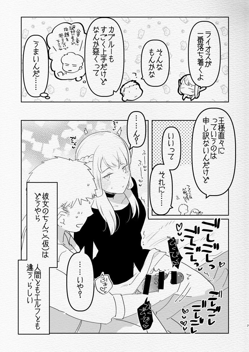 [Aimaitei (Aimaitei Umami)] Futa x Otoko no Ero Hon. (Meshi) (Dungeon Meshi) [Digital] - Page 7