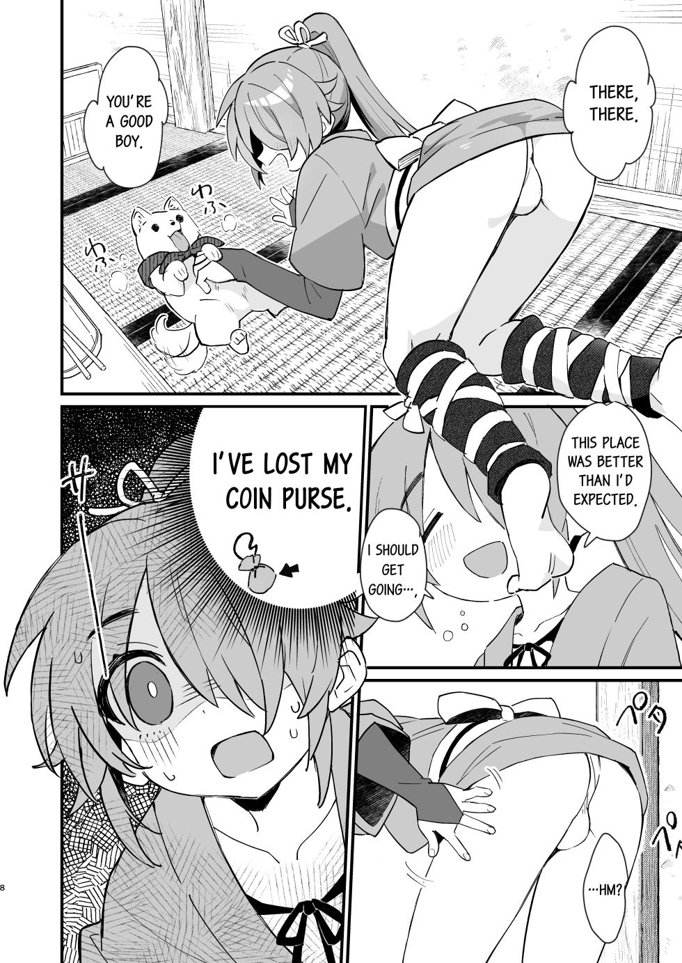 [Pometeor (Enotou)] Inuzakaya -Tsubakimaru Ryokouki- | Inuzakaya - The Travels of Tsubakimaru [English] - Page 7