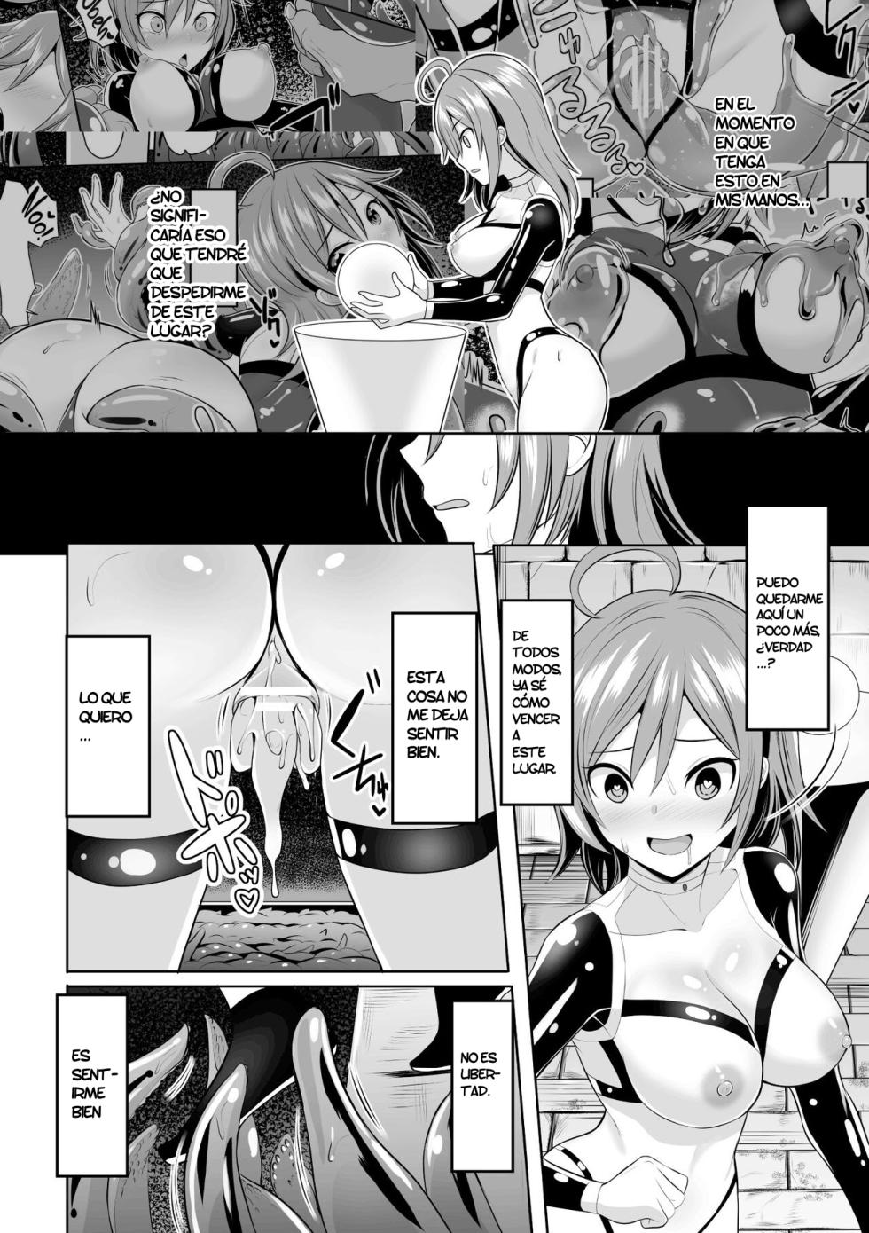 [Dann] Fall Girls (2D Comic Magazine Mesu Ochi! TS Ero Trap Dungeon Vol. 2) [Spanish] [TF Scans] [Digital] - Page 17