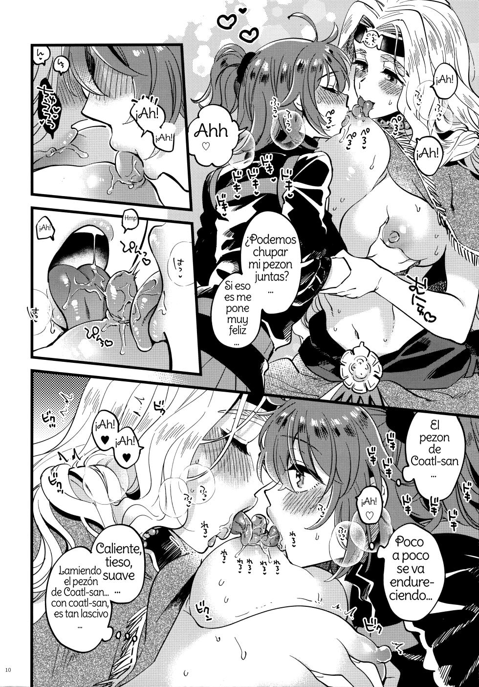 (HaruCC26) [Sonotaozey (Yukataro)] Kyou wa Watashi ga Suru tte Itta no ni! (Fate/Grand Order) [Spanish] [Amaterasu] - Page 9