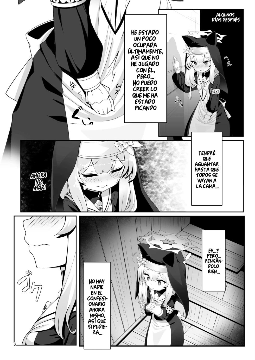 [Kairaku (Ishinose)] Mari no Himitsu | Mari's Secret (Blue Archive) [Spanish] [Traducciones Jaguarlo] [Digital] - Page 14