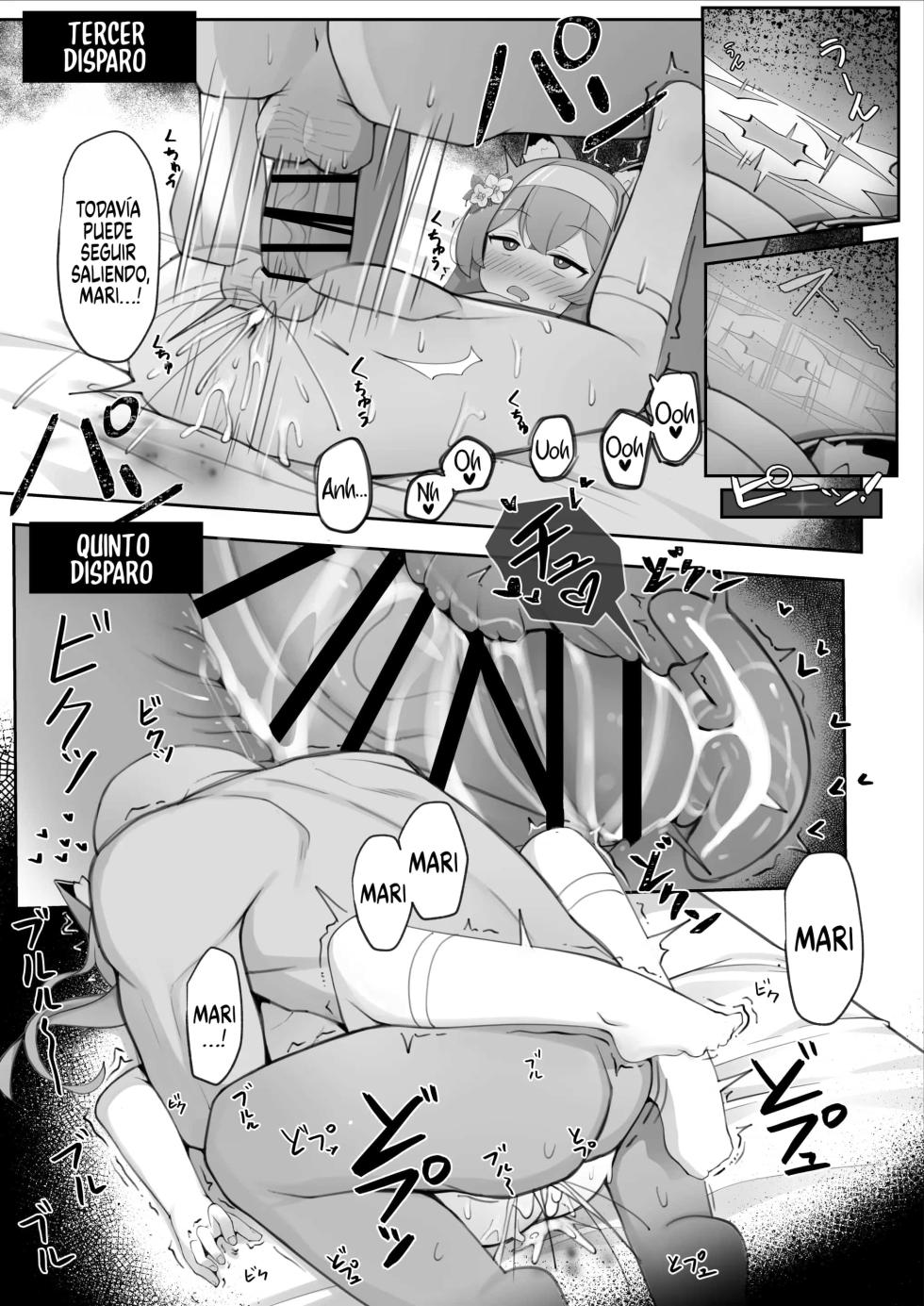 [Kairaku (Ishinose)] Mari no Himitsu 2 ~Sensei to Kozukuri Sex Hen~ (Blue Archive) [Spanish] [Traducciones Jaguarlo] [Digital] - Page 16