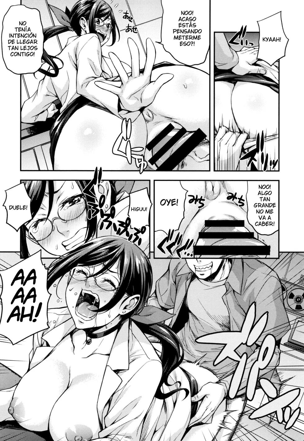 [Takurou] Rika no Kenkyuushitsu: Report File Choujin ni naru~X (Rica no Kenkyuushitsu ~Chiteki na Rikeijo no Seitai~ Ch. 1) [Spanish] [Harenchi no Fansub] - Page 12