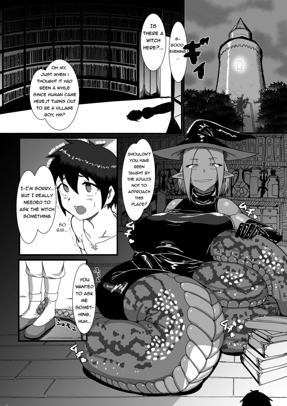 [fulloption] Witch lamia vore - Page 1