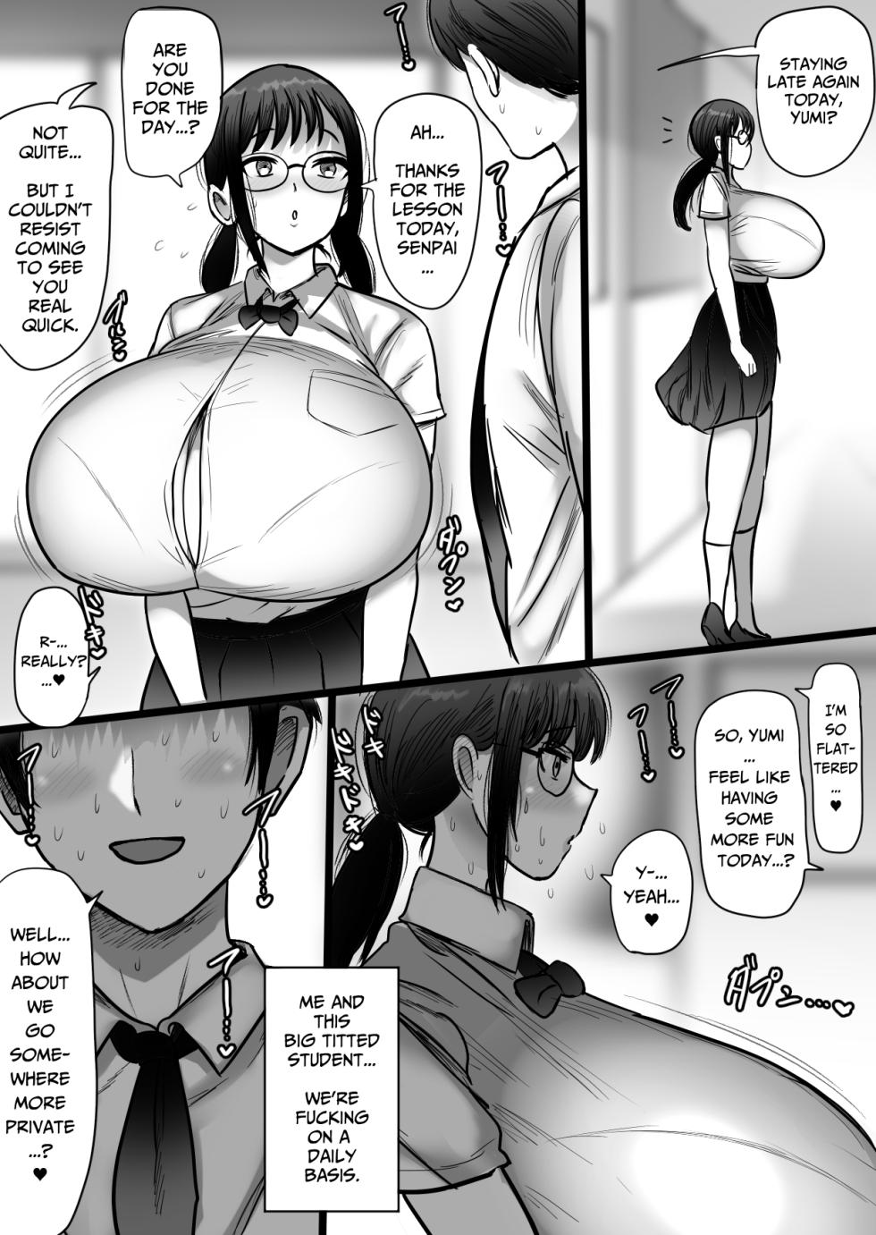 [Marimofu Extension (Marimofu)] Orikou Jimi Megane Bakunyuu to no Furin Koubi [English] [Pure Pazaak] - Page 3