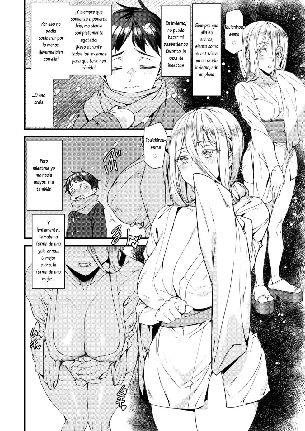 [Ashiomi Masato] Blizzard Girl (COMIC Kairakuten 2024-02) [Spanish] [Lovely Diablesse Scan] [Digital] - Page 4