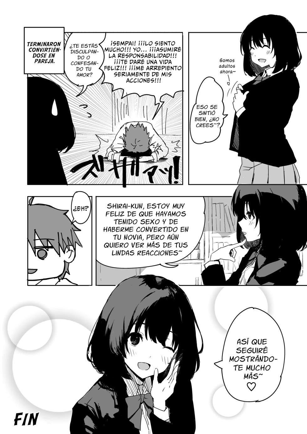 [Inukaki] Sakuraba Senpai wa Misetagari 1 [Spanish] [Zimos] - Page 15