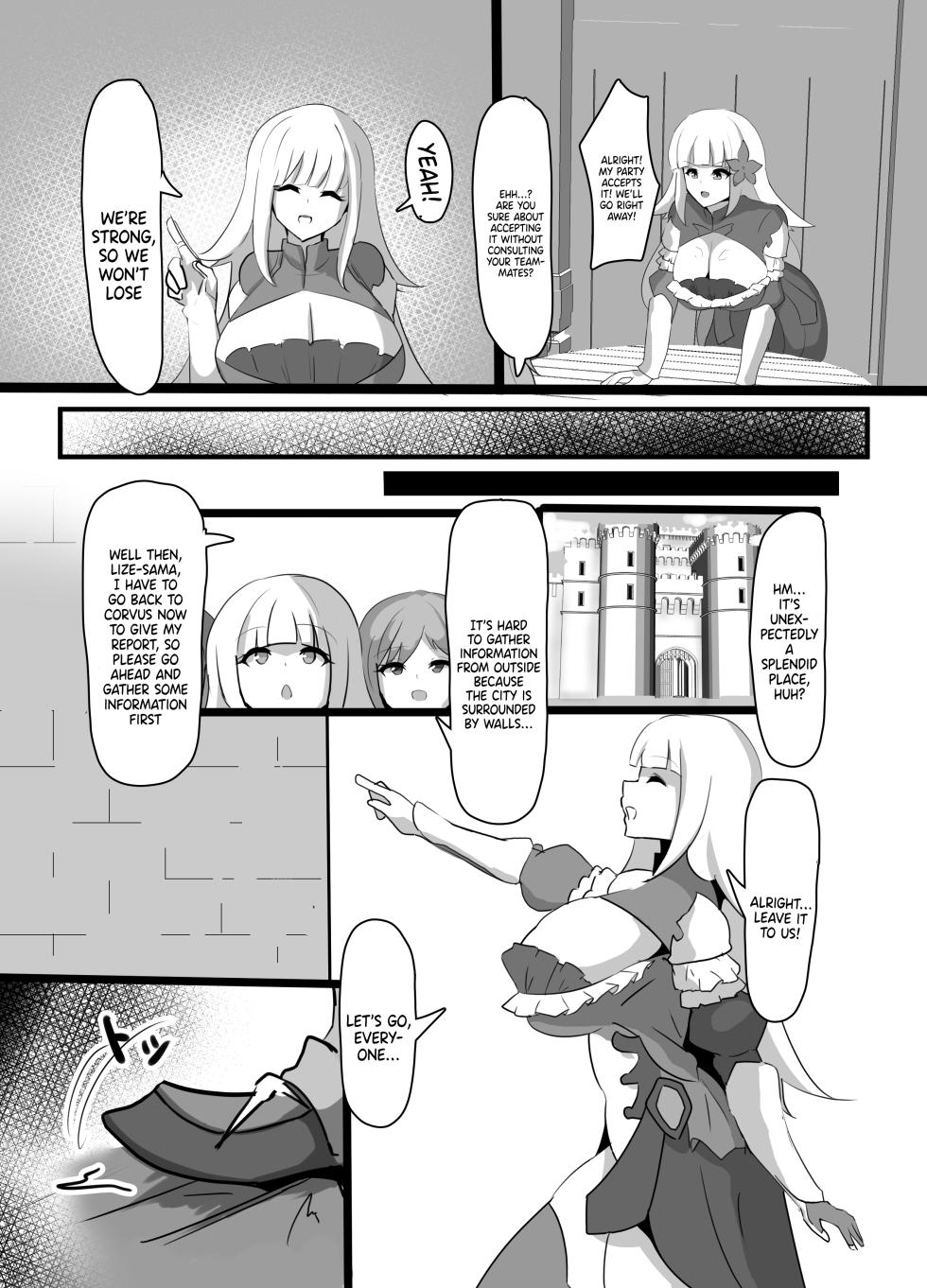 [Coconut Milk (Ciel)] Kyonyuu Party Saimin | Hypnotizing The Huge Breast Party  (Lize Helesta, Nui Sociere, Yorumi Rena) [English] {Doujins.com} [Digital] - Page 5