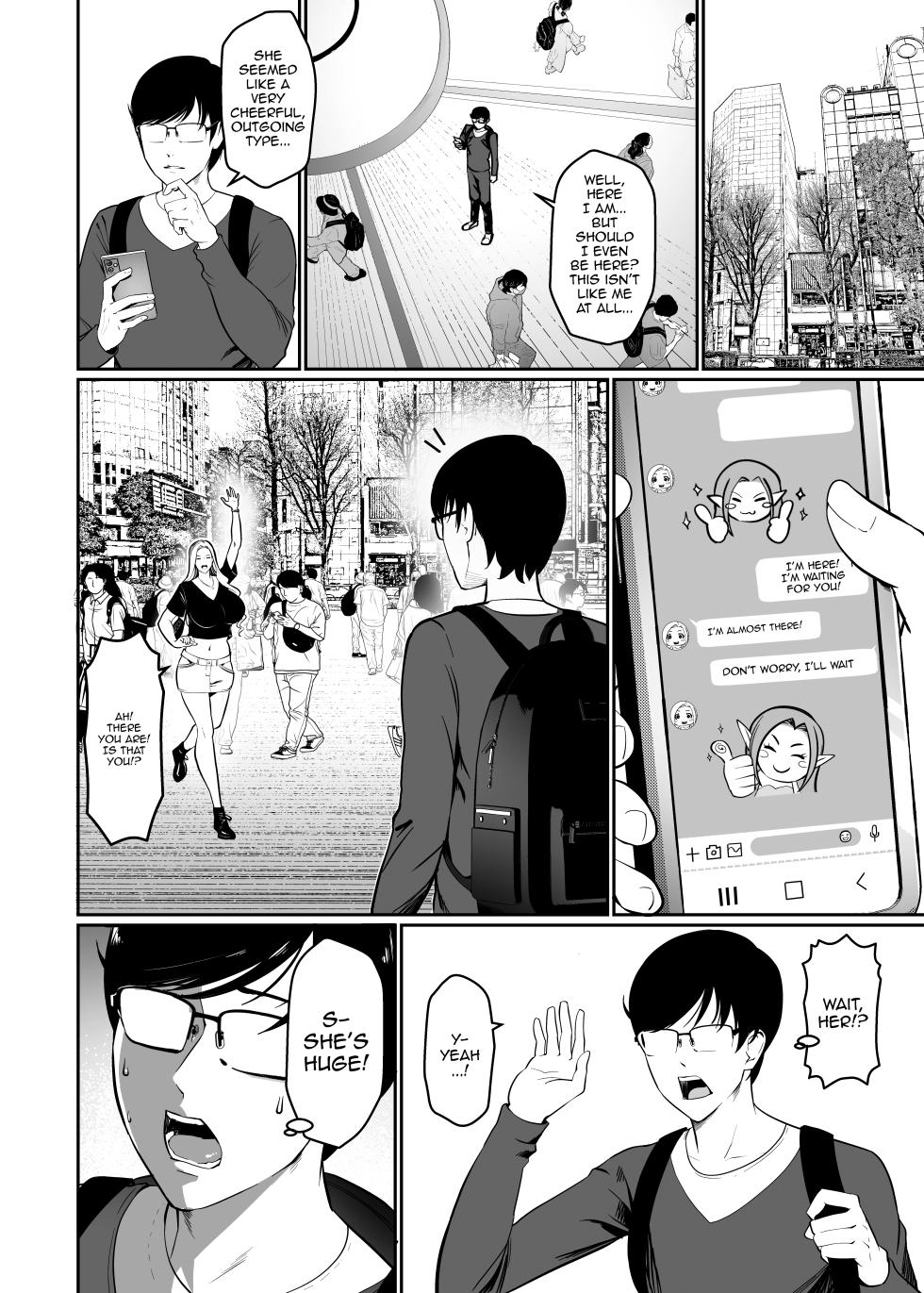 [ERO.MORI (Kirin Ouji)] Game de Seiso datta Anoko wa Gal!? | That Girl Who Was So Pure In-game Turned Out To Be a Tall Gyaru!?  [English] {Doujins.com} - Page 9