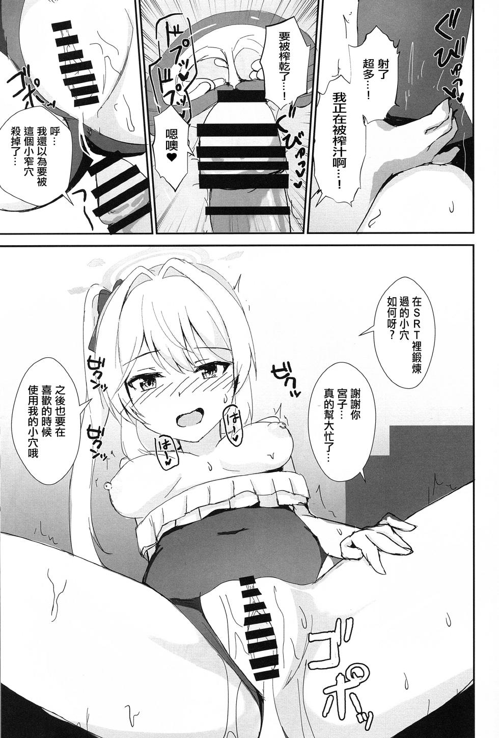 (C102) [Locomocodon (Locos)] Hatsujou Usagi to Kyouseishori (Blue Archive) [Chinese] - Page 17