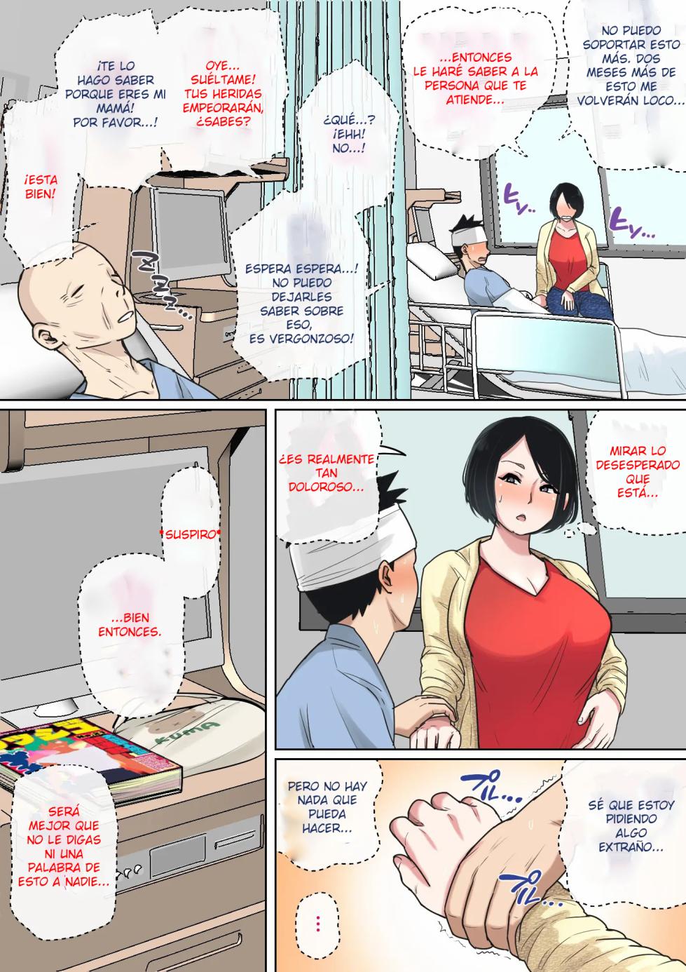 [Natsume Benkei] Nyuuin-chuu no Muramura wa Okaa-san de... | Mi Madre me Cuida en El Hospital... [Spanish] [SrTraduc] - Page 7