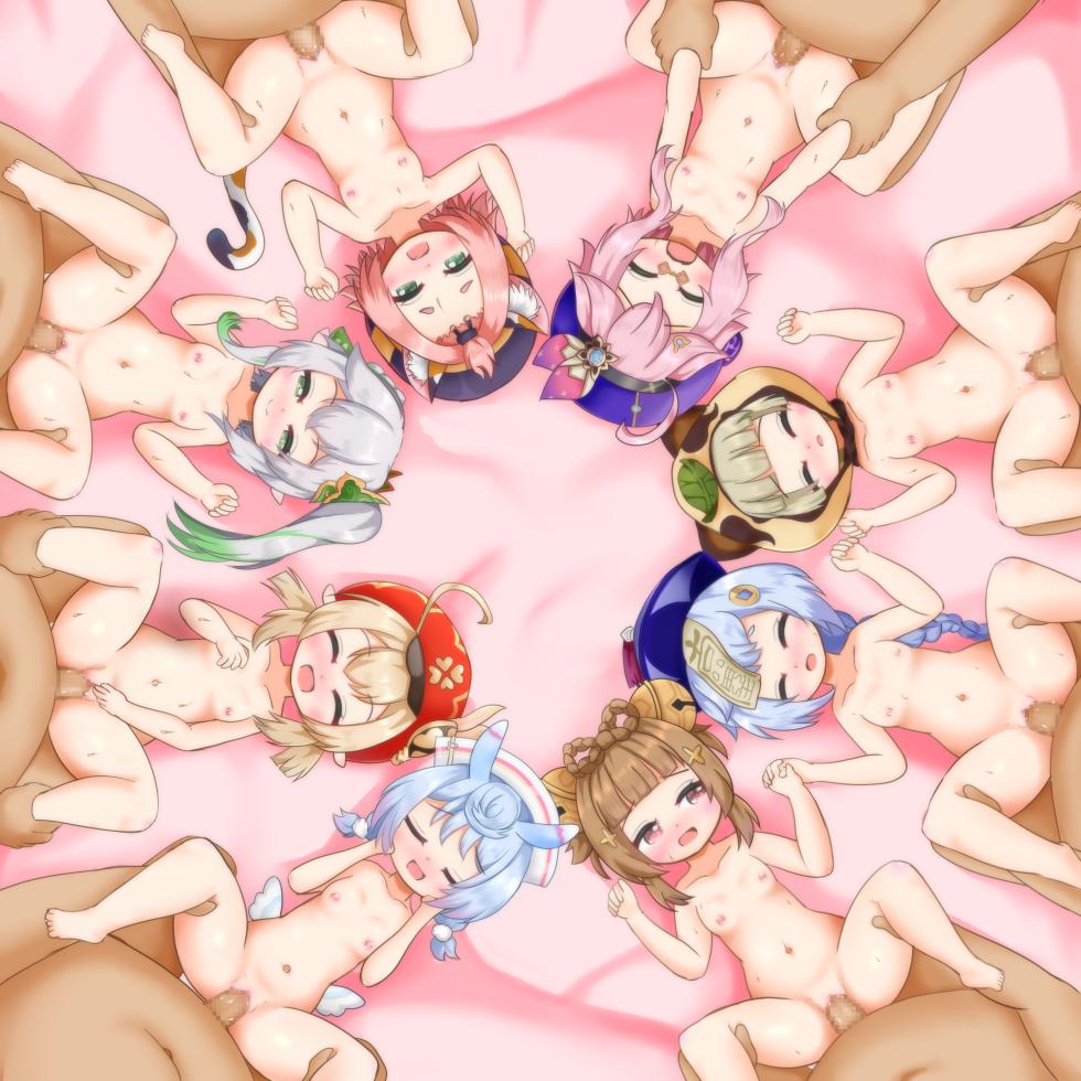 [Donguri IIFZ Kai] Genshin Youjo Rankou (Genshin Impact) - Page 7