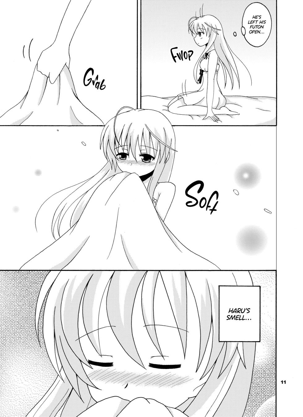 [Nekomanma (Kiyokiba Miyo)] Sora Ai | Love Sora (Yosuga no Sora) [English] [TRJR] [Digital] - Page 12