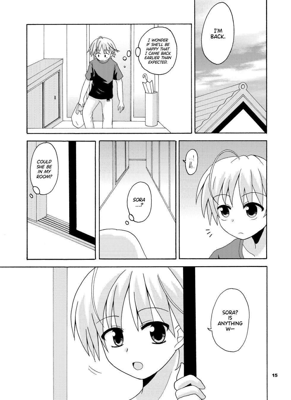 [Nekomanma (Kiyokiba Miyo)] Sora Ai | Love Sora (Yosuga no Sora) [English] [TRJR] [Digital] - Page 16
