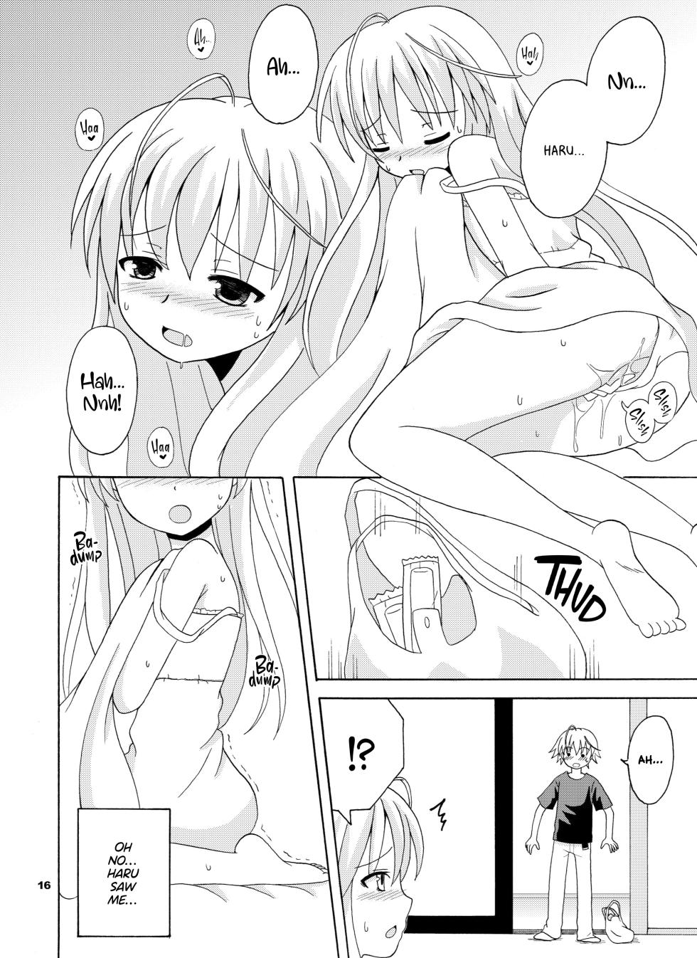 [Nekomanma (Kiyokiba Miyo)] Sora Ai | Love Sora (Yosuga no Sora) [English] [TRJR] [Digital] - Page 17